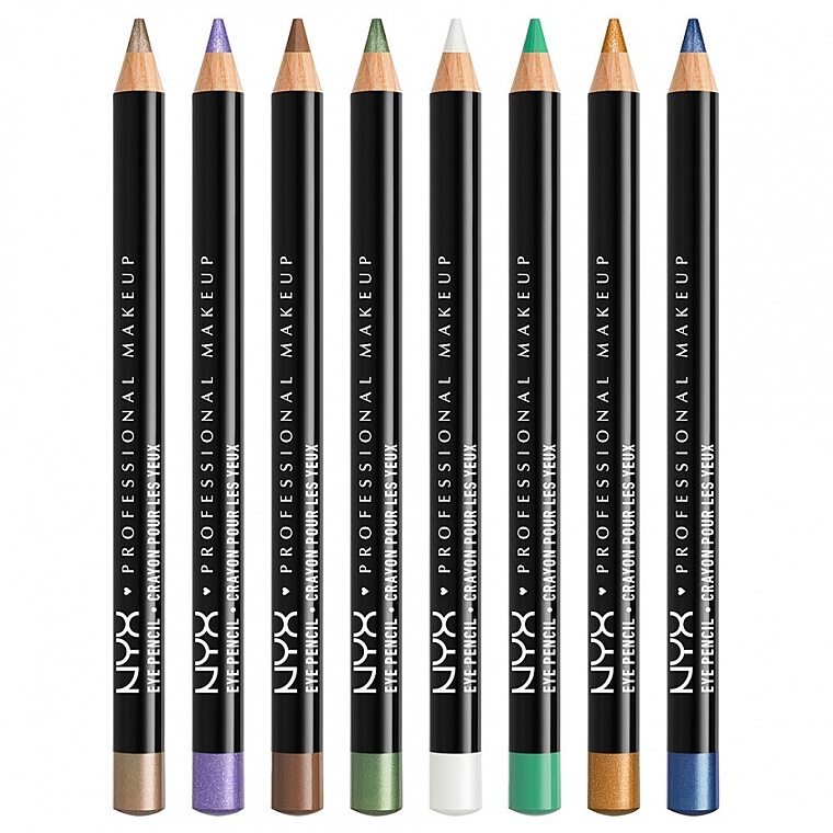 Kajalstift - NYX Professional Makeup Slim Eye Pencil — Foto N1