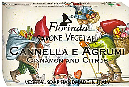 Düfte, Parfümerie und Kosmetik Seife Cinnamon And Citrus - Florinda Christmas Collection Soap