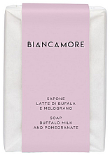 Düfte, Parfümerie und Kosmetik Seife - Biancamore Soap Buffalo Milk And Pomegranate