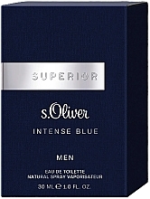 S.Oliver Superior Intense Blue - Eau de Toilette — Bild N3