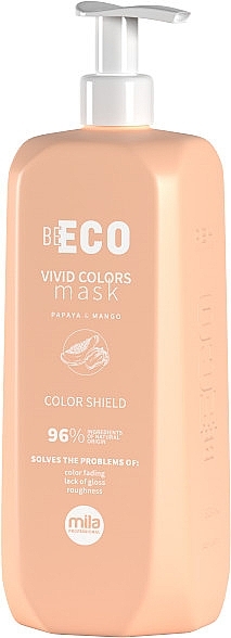 Maske für gefärbtes Haar - Mila Professional Be Eco Vivid Color Hair Mask  — Bild N2