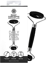 Düfte, Parfümerie und Kosmetik Roller zur Gesichtsmassage Obsidian - Daily Concepts Daily Obsidian Facial Roller