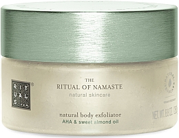 Körperpeeling - Rituals The Ritual Of Namaste Natural Body Exfoliator AHA & Sweet Almond Oil — Bild N1