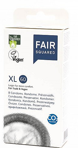 Kondome XL 60 8 St. - Fair Squared — Bild N1