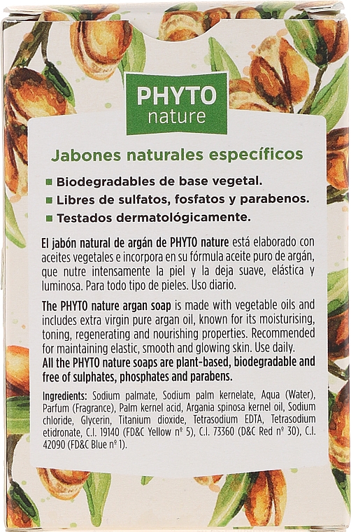 Naturseife mit Argan für alle Hauttypen - Luxana Phyto Nature Argan Soap — Bild N3