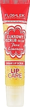 Düfte, Parfümerie und Kosmetik Zuckerpeeling für die Lippen - Floslek Lip Care Sugar Lip Scrub Pear