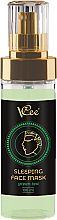 Düfte, Parfümerie und Kosmetik Nachtmaske für das Gesicht mit Grüntee-Extrakt - Vcee Sleeping Facr Mask Green Tea