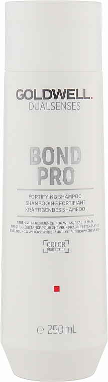 Stärkendes Shampoo mit Schwarzweidenextrakt für dünnes und sprödes Haar - Goldwell DualSenses Bond Pro Fortifying Shampoo — Bild N1