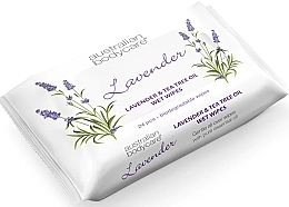 Düfte, Parfümerie und Kosmetik Feuchttücher Lavender & Tea Tree Oil - Australian Bodycare Wet Wipes 