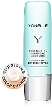 Tagescreme für das Gesicht SPF30 - Yonelle Fortefusion Hyaluronic Acid Forte Color Change Day Cream SPF30 — Bild N2