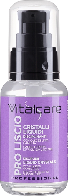 Flüssigkristalle für widerspenstiges Haar - Vitalcare Professional Pro Liscio Cristalli Liquidi  — Bild N1