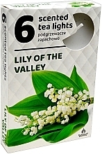 Teekerze Maiglöckchen 6 St. - Admit Scented Tea Light Lily Of The Valley — Bild N1