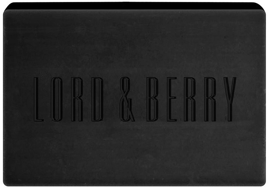 Seife - Lord & Berry Nero Cleansing And Skin Refiner Bar — Bild N1