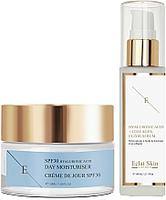 Düfte, Parfümerie und Kosmetik Gesichtspflegeset - Eclat Skin London Hyaluronic Acid Collagen (Gesichtsserum 60ml + Gesichtscreme 50ml)