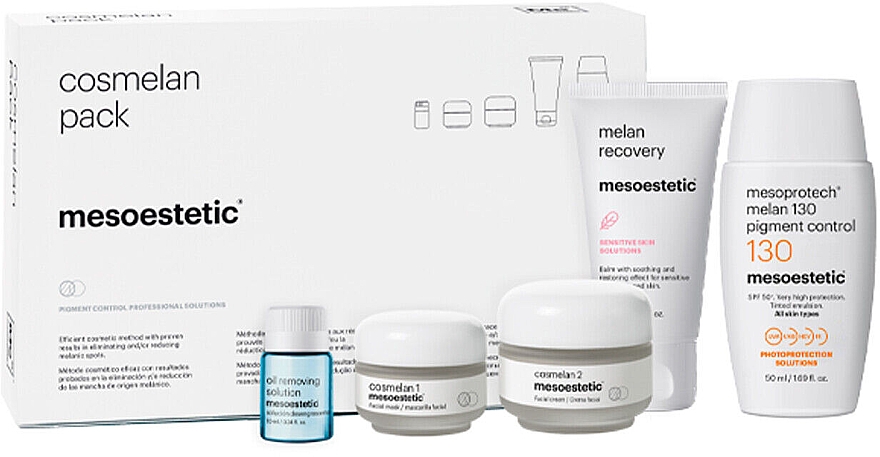 Set 5 St. - Mesoestetic Cosmelan Pack Pigment Control — Bild N1