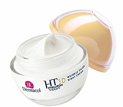 Nachtcreme mit reiner Hyaluronsäure - Dermacol Hyaluron Therapy 3D Wrinkle Night Filler Cream — Bild N3