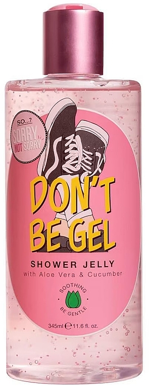 Duschgelee - So…? Sorry Not Sorry Don't Be Gel Aloe Vera & Cucumber Shower Jelly — Bild N1