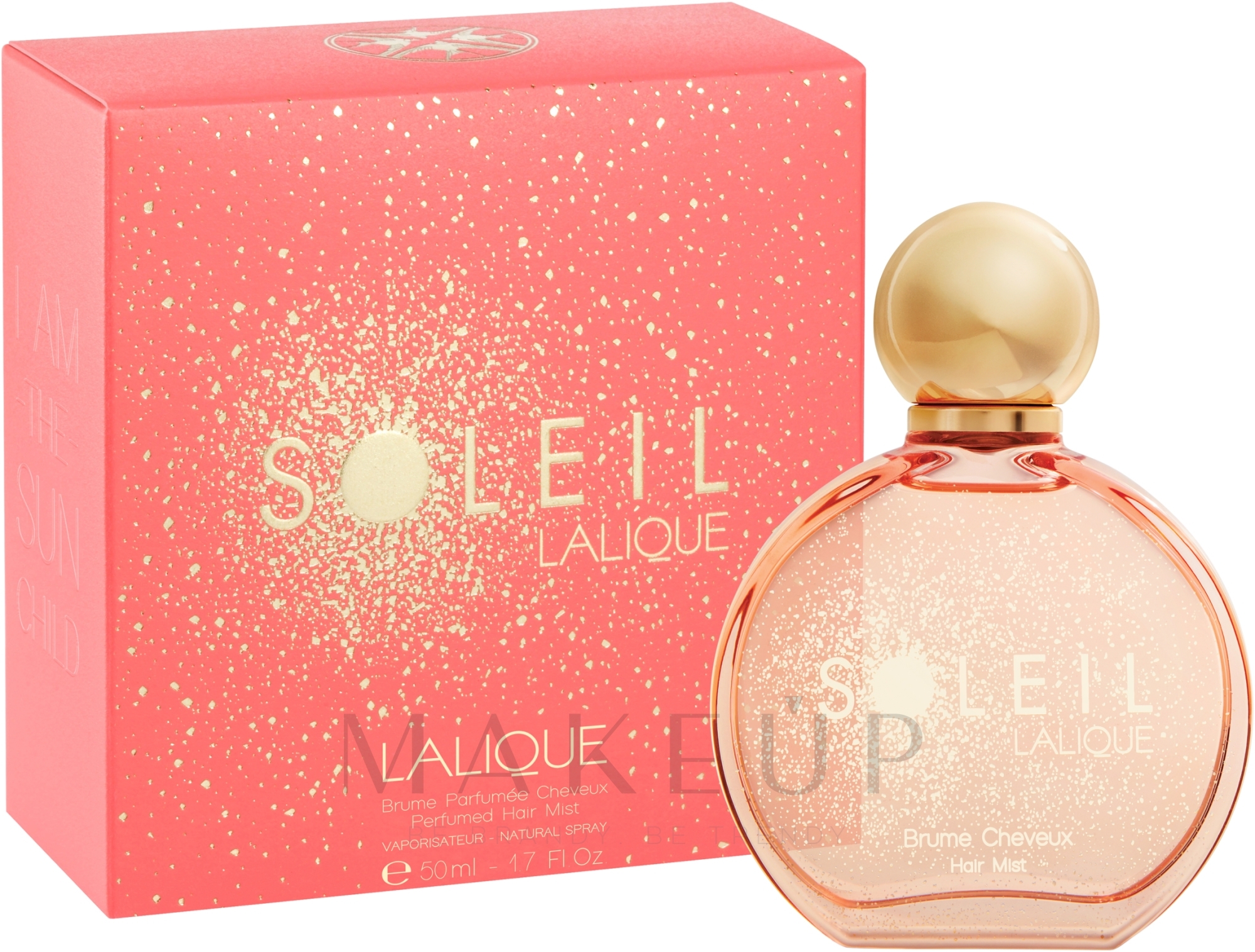 Lalique Soleil Lalique - Parfümiertes Haarspray — Bild 50 ml