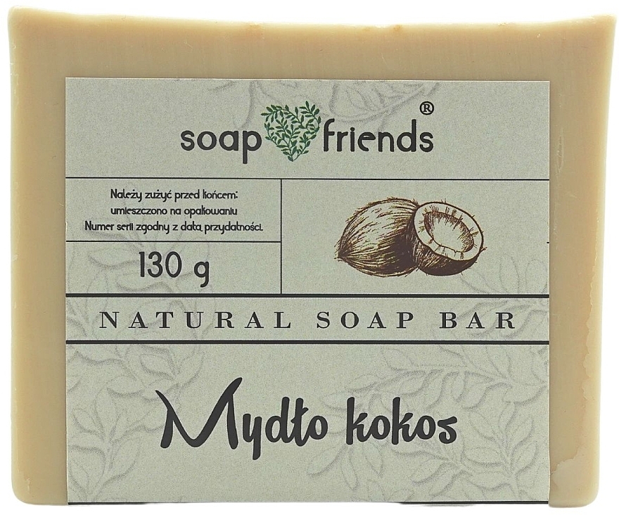 Glycerin-Seife für Körper mit Kokosnuss - Soap&Friends  — Bild N1