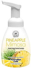 Düfte, Parfümerie und Kosmetik Schäumende Handseife mit Ananas- und Mimosenduft - Australian Gold Foaming Hand Soap Pineapple Mimosa