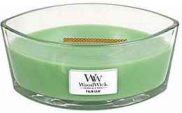 Düfte, Parfümerie und Kosmetik Duftkerze im Glas Palm Leaf - WoodWick Hearthwick Flame Ellipse Candle Palm Leaf