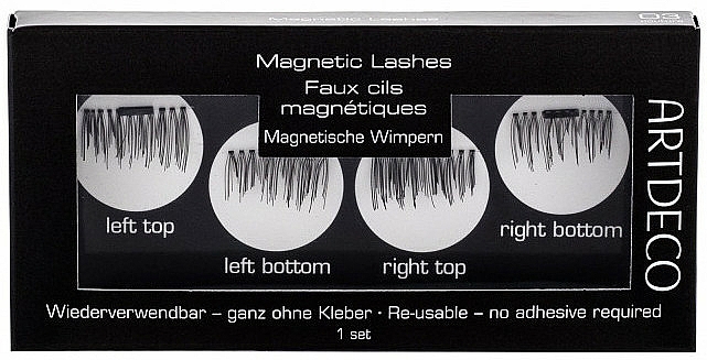 Magnetische Wimpern wiederverwendbar - Artdeco Magnetic Lashes № 03 — Bild N1