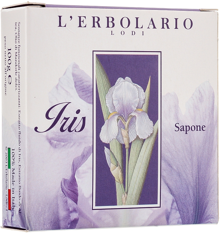 Parfümierte Seife Schwertilien - L'Erbolario Sapone Iris — Bild N1