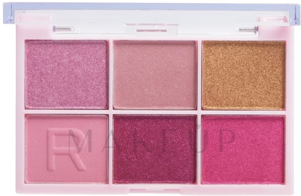 Mini-Lidschatten-Palette - Makeup Revolution Mini Colour Reloaded Palette  — Bild Heartbreaker Pink