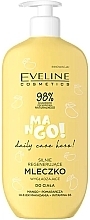 Revitalisierende und glättende Milch Mango - Eveline Cosmetics Daily Care Hero Mango Regenerating Body Milk  — Bild N1