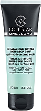 Düfte, Parfümerie und Kosmetik Intensiv feuchtigkeitsspendendes Gel für das Gesicht und die Augenpartie - Collistar Linea Uomo Total Moisture Non-Stop 24hrs Face&Eye Contour Gel