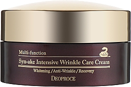 Anti-Falten Gesichtscreme mit Grüntee- und Aloeextrakt - Deoproce Syn-Ake Intensive Wrinkle Care Cream — Bild N3