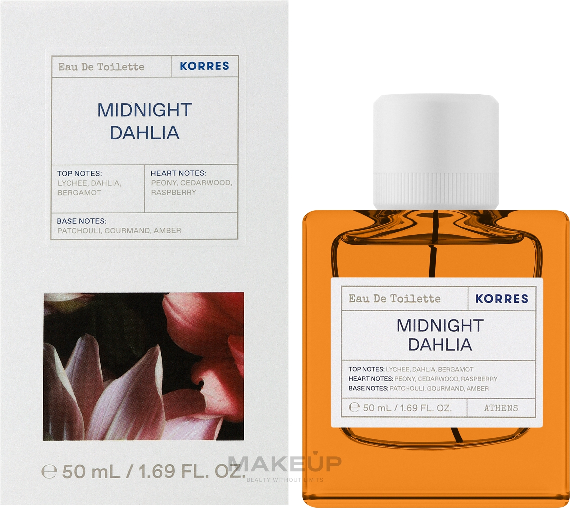 Korres Midnight Dahlia - Eau de Toilette — Bild 50 ml