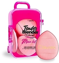 Düfte, Parfümerie und Kosmetik Make-up Schwamm-Set rosa 6 St. - Clavier Tender Blender Mua Kit 
