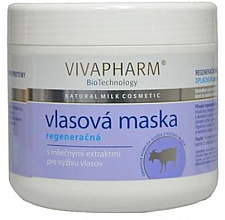 Düfte, Parfümerie und Kosmetik Regenerierende Haarmaske mit Ziegenmilch - Vivaco Vivapharm Regenerating Hair Mask