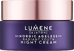 Pflegende Nachtcreme mit Kupferpeptiden - Lumene Nordic Ageless [Ajaton] Radiant Youth Night Cream — Bild N1