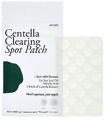 Augenpatches mit Centella asiatica-Extrakt - Petitfee Centella Clearing Spot Patch — Bild N1