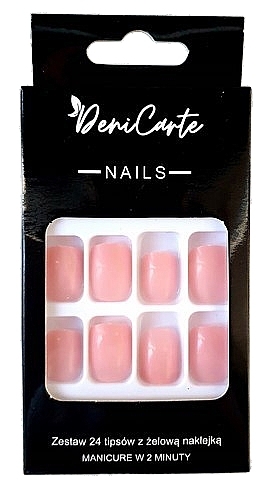 Künstliche Nägel rosa 24 St. - Deni Carte Nails 7066  — Bild N1