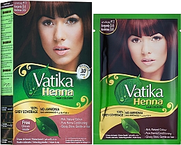 Düfte, Parfümerie und Kosmetik Natürliche Haarfarbe - Dabur Vatika Henna Hair Colours