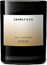 Duftkerze - Candly & Co No.2 Candle Rum Rozmaryn — Bild N2