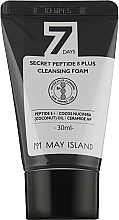 Düfte, Parfümerie und Kosmetik Gesichtsreinigungsschaum mit Peptiden - May Island 7 Days Secret Peptide 8 Plus Cleansing Foam (Mini)
