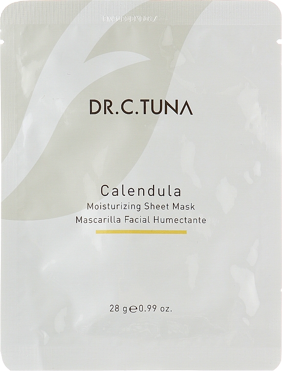 Feuchtigkeitsspendende Tuchmaske mit Ringelblumenextrakt - Farmasi Dr.C.Tuna Calendula Moisturizing Sheet Mask  — Bild N1