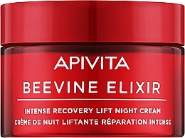 Düfte, Parfümerie und Kosmetik Straffende Nachtcreme mit regenerierender Wirkung - Apivita Beevine Elixir Intense Recovery Lift Night Cream