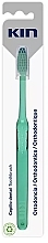 Orthodontische Zahnbürste türkis - Kin Orthodontics Toothbrush — Bild N1