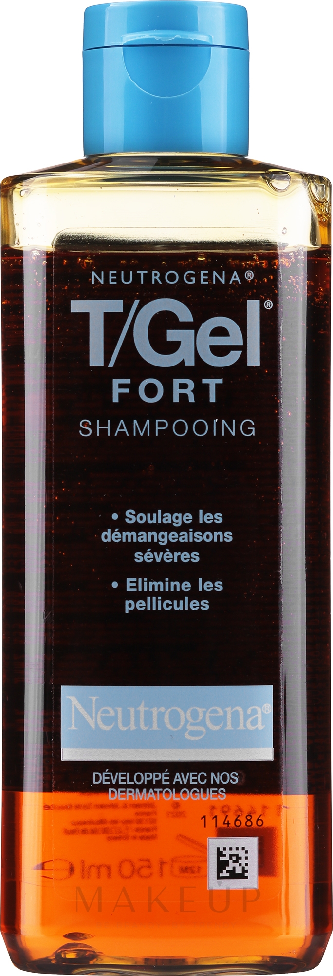 Shampoo - Neutrogena T/gel Fort Shampoo — Foto 150 ml