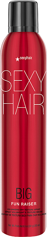 Texturierendes, trochenes Haarspray für mehr Volumen - SexyHair BigSexyHair Fun Raiser Volumizing Dry Texture Hairspray — Bild N1