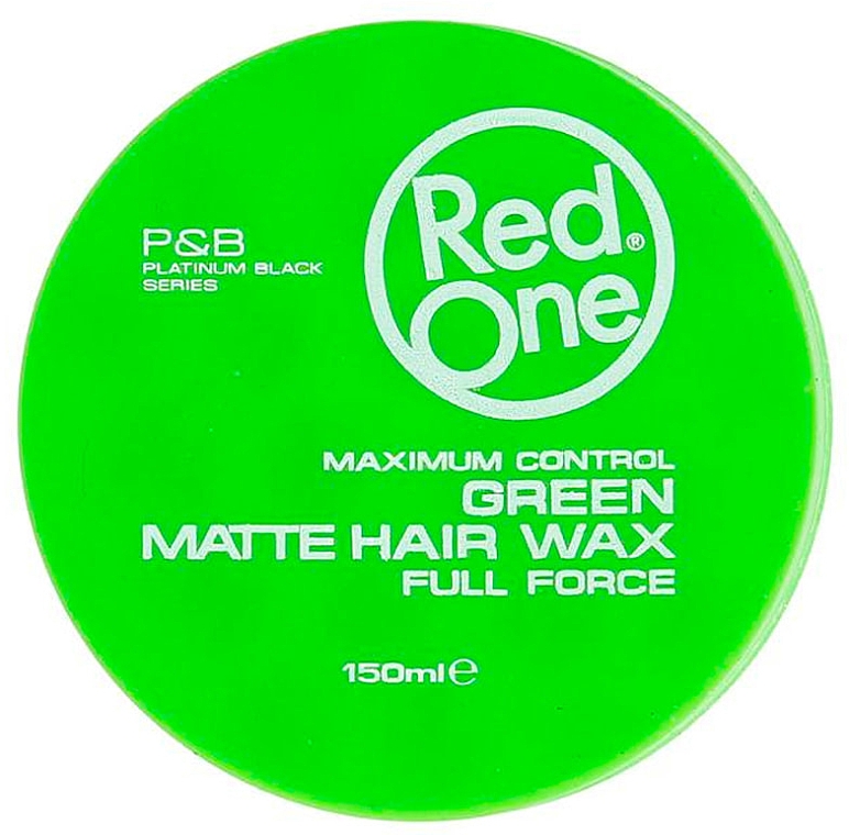 Mattes Haarwachs - Redist Professional Red One Green Matte Hair Wax — Bild N1