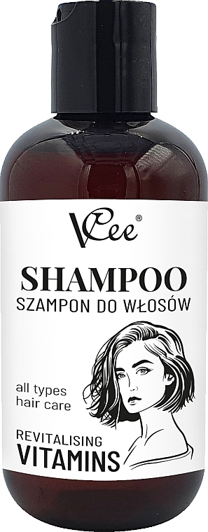 Shampoo für alle Haartypen - VCee Revitalising Shampoo With Vitamin Cocktail For All Hair Types — Bild N1