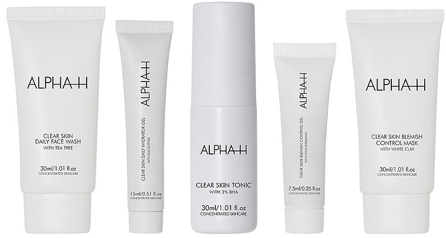Set 5 St. - Alpha-H Clear Skin Kit — Bild N1