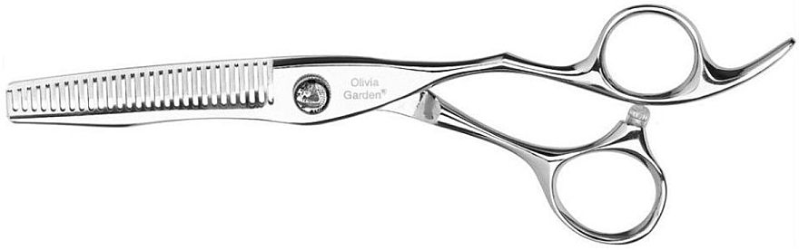 Friseurschere 28 Zähne 6.0 - Olivia Garden PowerCut Thinning Scissors Japan — Bild N1