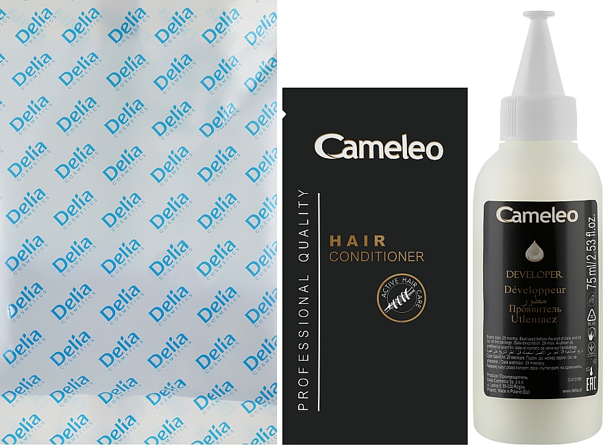 Haarbleichpulver für blondes Haar mit Keratin-Haarspülung - Delia Cameleo Blond Extreme — Bild N2